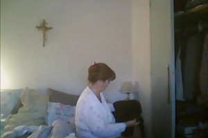 Siv arushka babe zuigt grote pik buurman