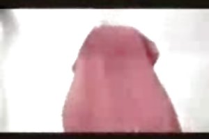 Eerste orgasme van dildo