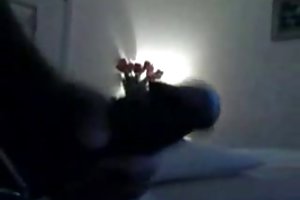 Fotograaf pony een rijpe blondine in verschillende poses