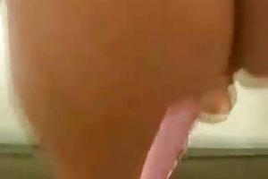 Man pony zijn geliefde vrouw dikke pik in de anus